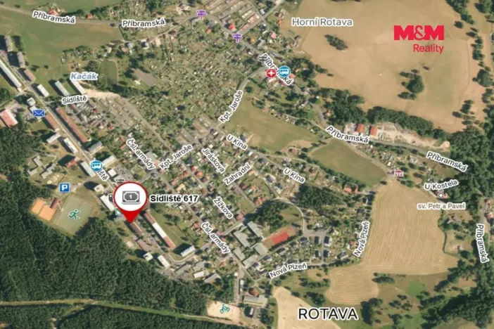 Prodej bytu 3+1, Rotava, Sídliště, 72 m2