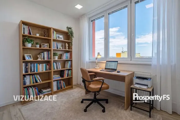 Pronájem bytu 3+kk, Ostrava - Hrabůvka, Plzeňská, 53 m2
