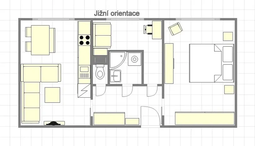 Prodej bytu 3+kk, Praha - Strašnice, Oravská, 51 m2