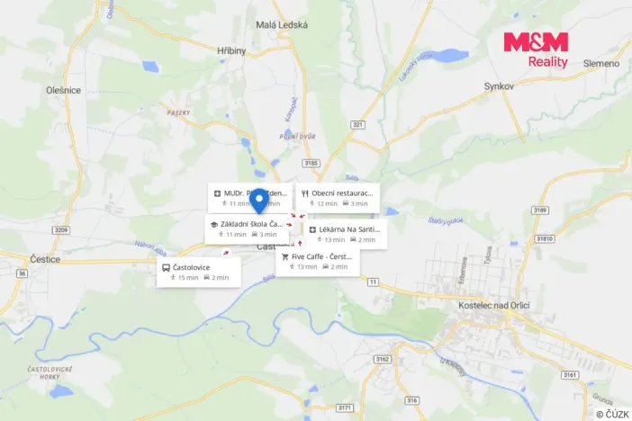 Prodej bytu 3+1, Častolovice, U Konopáče, 75 m2