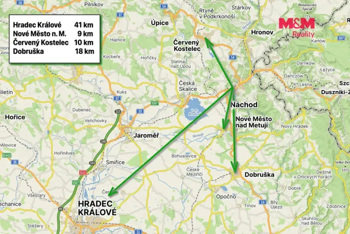 Prodej bytu 3+1, Náchod, Vodárenská, 79 m2
