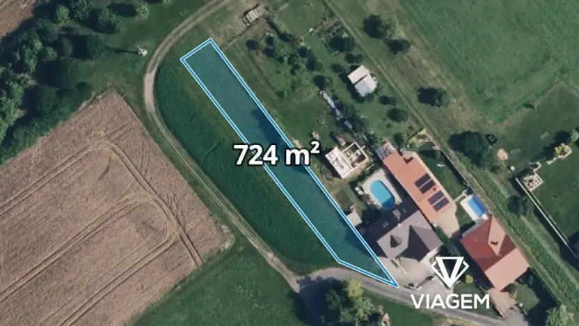 Prodej stavebního pozemku, 181 m², Tučín