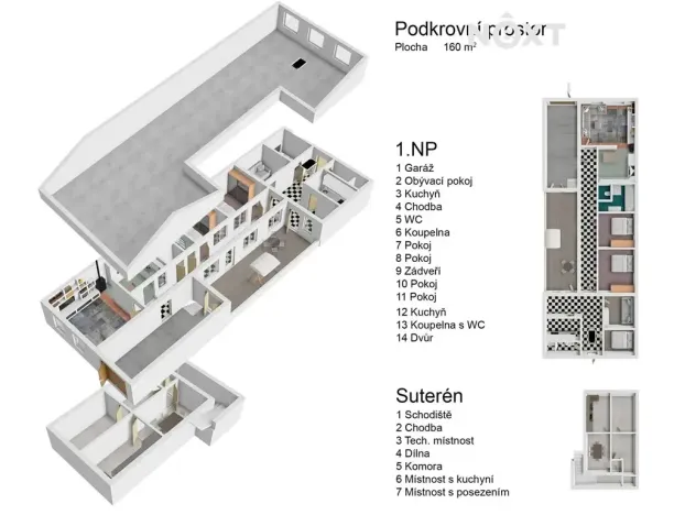 Prodej rodinného domu, Lanžhot, Kostická, 220 m2