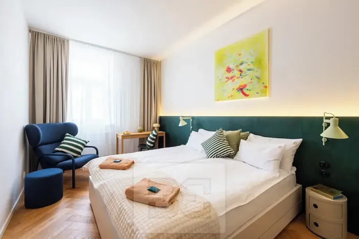 Pronájem bytu 2+kk, Praha - Vinohrady, Velehradská, 50 m2