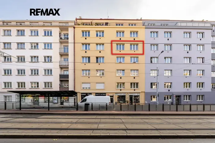 Pronájem bytu 2+kk, Praha - Žižkov, Hartigova, 45 m2
