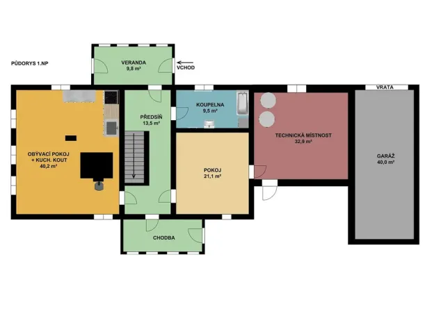 Prodej rodinného domu, Deštná, 291 m2