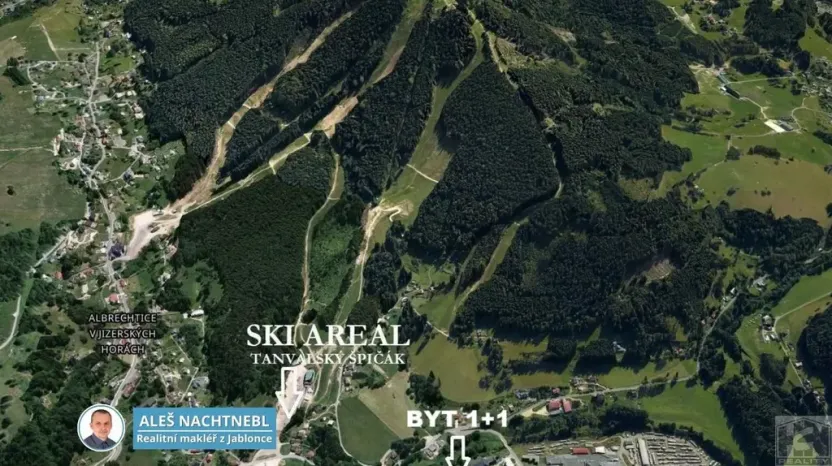 Prodej bytu 1+1, Jiřetín pod Bukovou, 41 m2