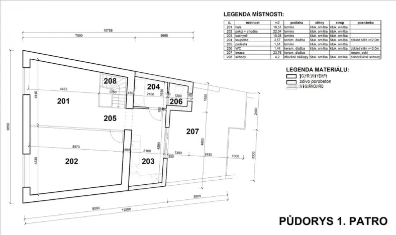 Prodej rodinného domu, Šlapanice, Brněnská, 154 m2