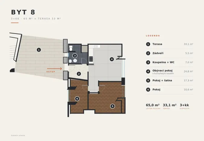Pronájem bytu 3+kk, Mladá Boleslav - Mladá Boleslav II, Na kozině, 98 m2
