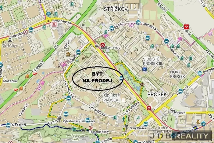 Prodej bytu 3+1, Praha - Prosek, Bílinská, 55 m2