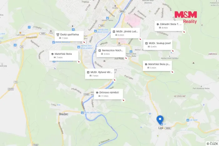 Prodej rodinného domu, Náchod - Lipí, 260 m2