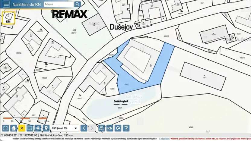 Prodej pozemku pro bydlení, Dušejov, 3401 m2