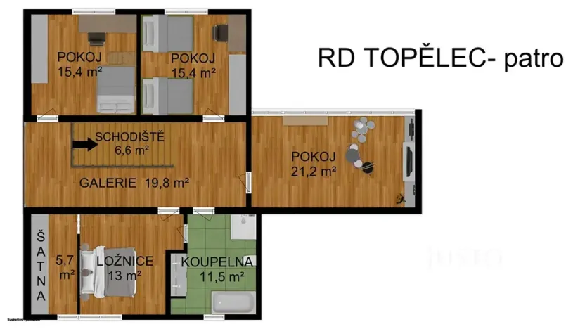Prodej rodinného domu, Čížová, 346 m2