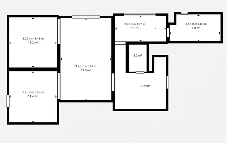 Prodej bytu 3+1, Ostrava, Výškovická, 68 m2