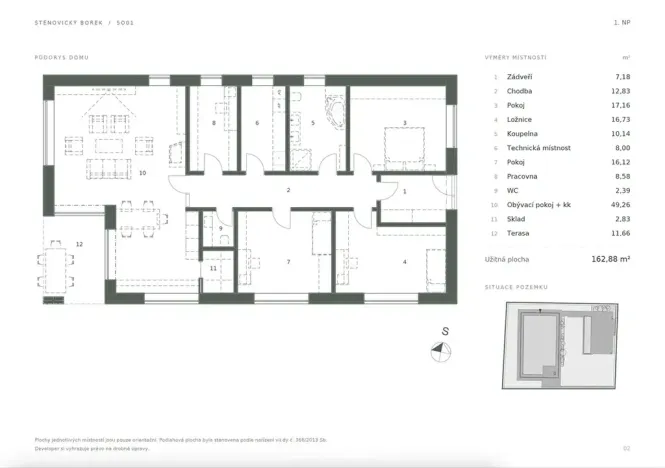 Prodej rodinného domu, Štěnovický Borek, 162 m2