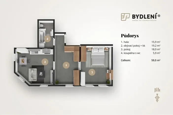 Pronájem bytu 4+kk, Teplice, Havlíčkova, 118 m2