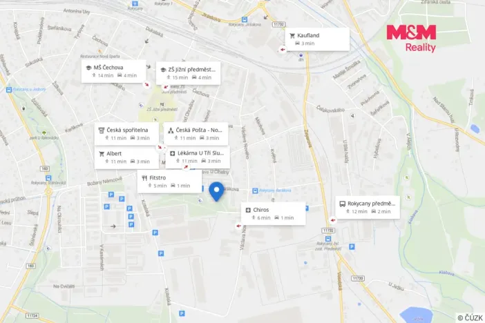 Prodej bytu 2+kk, Rokycany - Nové Město, Barákova, 61 m2