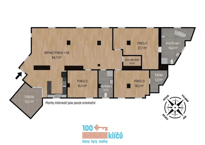 Pronájem bytu 3+1, Praha - Malá Strana, Všehrdova, 180 m2