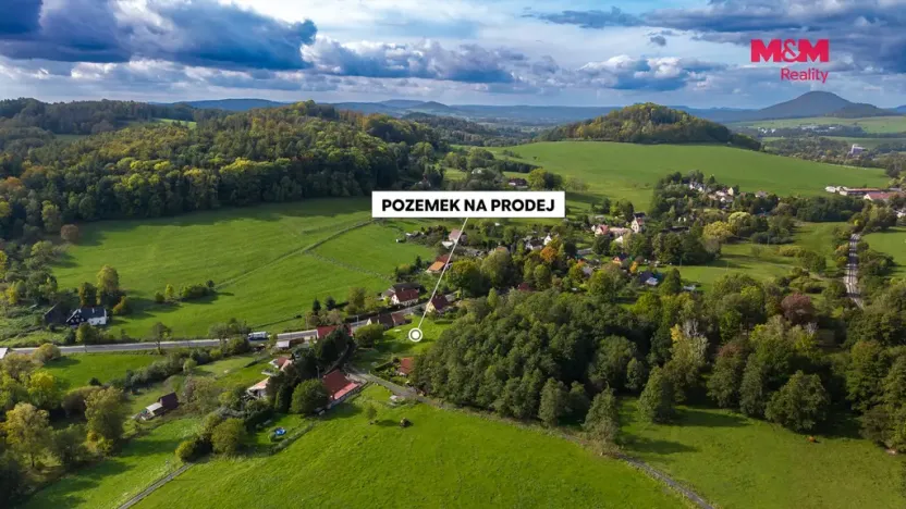 Prodej pozemku pro bydlení, Česká Kamenice, 1761 m2