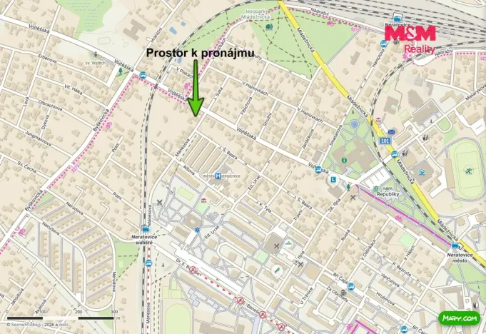 Pronájem výrobních prostor, Neratovice, Mánesova, 235 m2