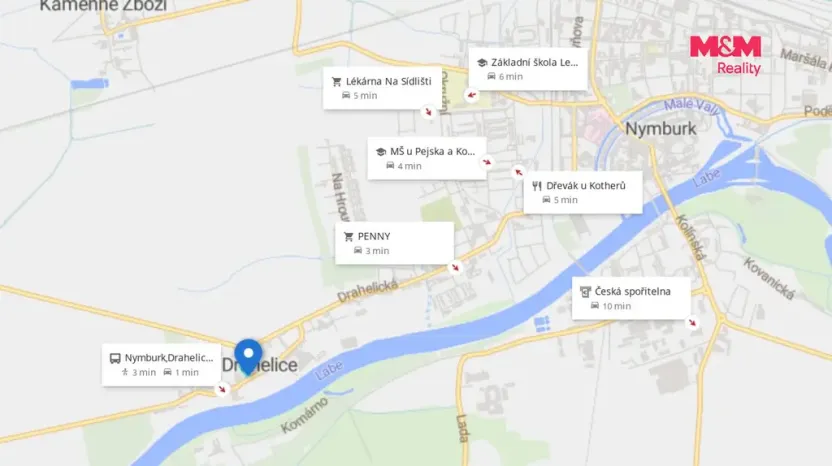 Prodej pozemku pro bydlení, Nymburk - Drahelice, 2717 m2