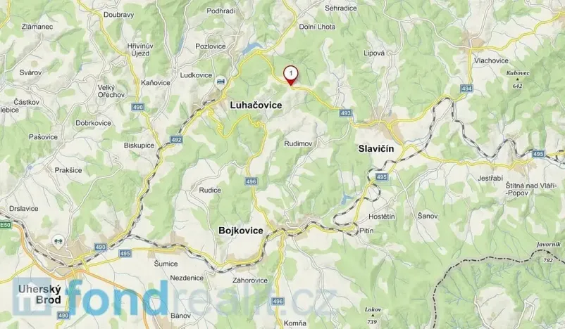 Prodej pozemku, Petrůvka, 1688 m2