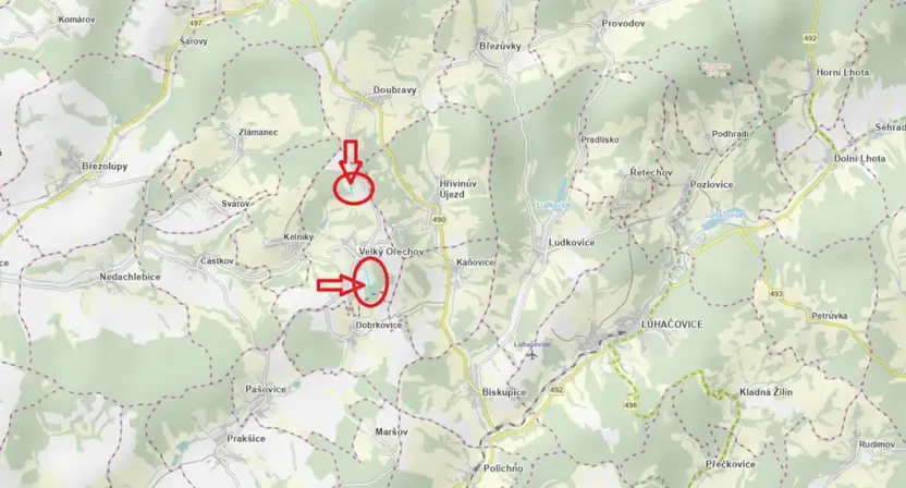 Prodej lesa, Velký Ořechov, 11293 m2