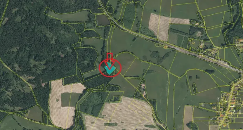 Prodej rybníku, Vráž, 3145 m2
