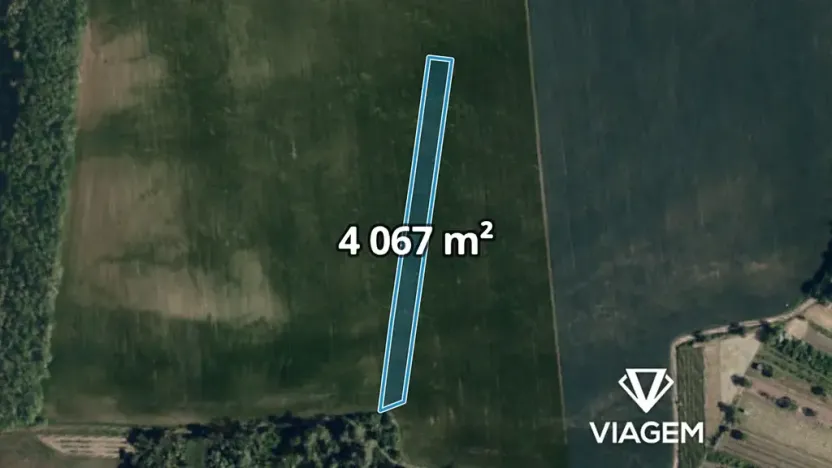 Prodej podílu pole, Žabčice, 1016 m2