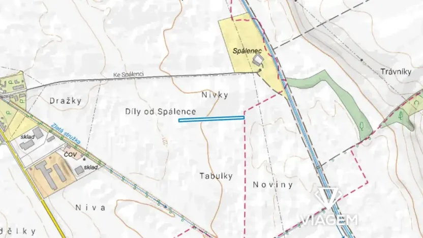 Prodej pole, Luběnice, 2099 m2