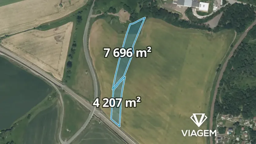 Prodej podílu pole, Kyšice, 2380 m2