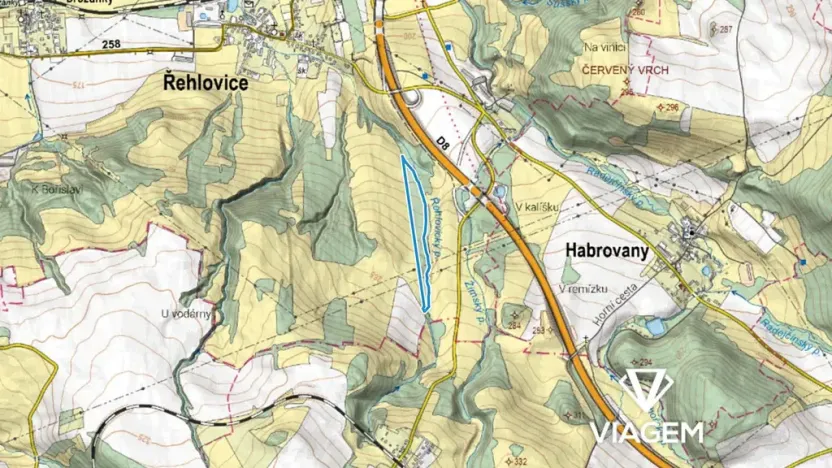 Prodej podílu pole, Řehlovice, 5407 m2