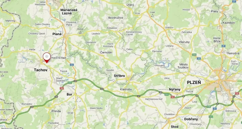 Prodej pole, Tachov, 925 m2