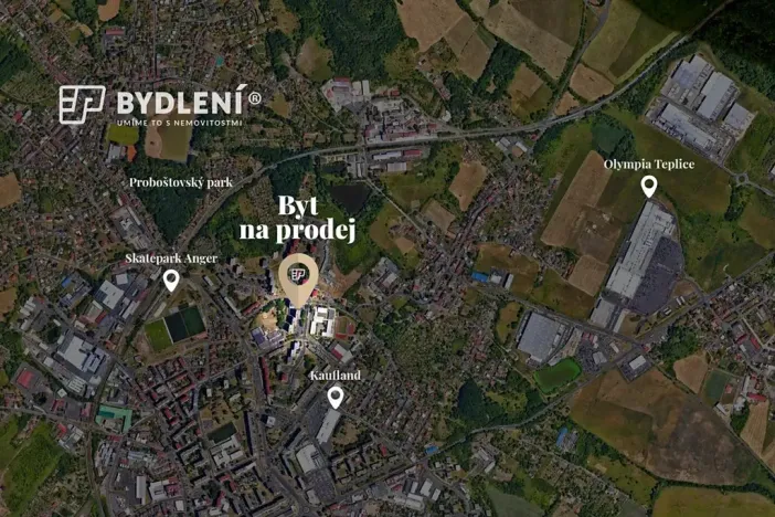 Prodej bytu 1+kk, Teplice, Unčínská, 31 m2
