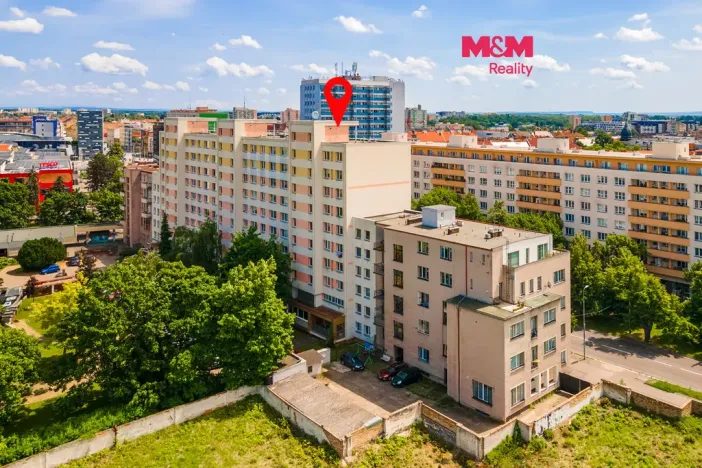 Prodej bytu 1+kk, Pardubice - Zelené Předměstí, Palackého třída, 31 m2