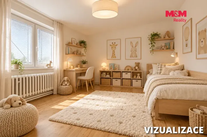 Prodej bytu 3+1, Velká Bystřice, Na Letné, 60 m2