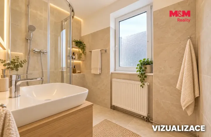 Prodej bytu 3+1, Velká Bystřice, Na Letné, 60 m2