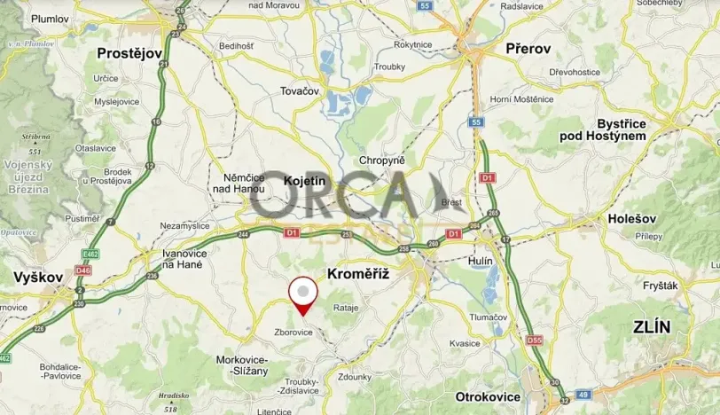 Prodej pole, Zborovice, 1795 m2