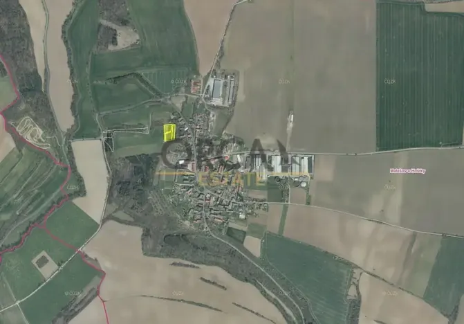 Prodej podílu pozemku pro bydlení, Hoštka, 629 m2