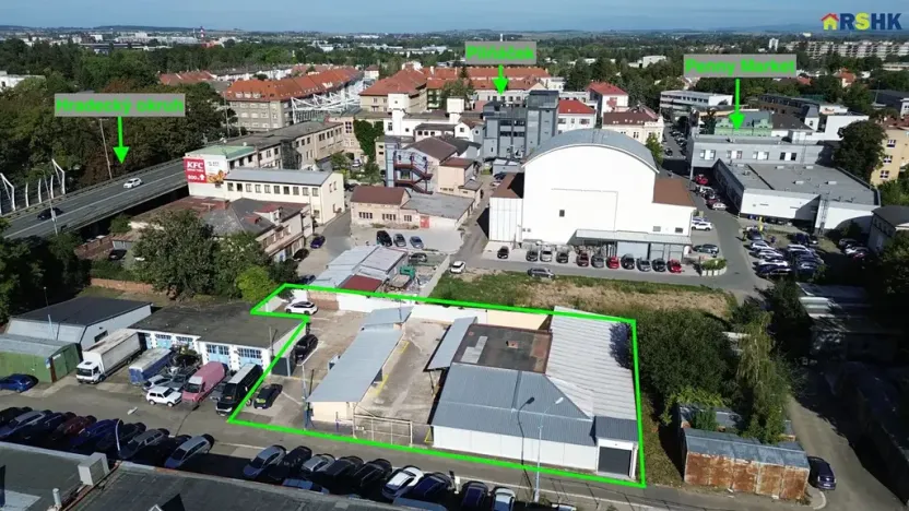 Prodej skladu, Hradec Králové, Víta Nejedlého, 455 m2
