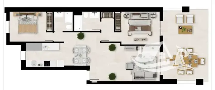Prodej bytu 3+kk, Estepona, Španělsko, 83 m2