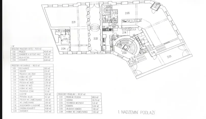 Prodej restaurace, České Budějovice, Na Sadech, 260 m2