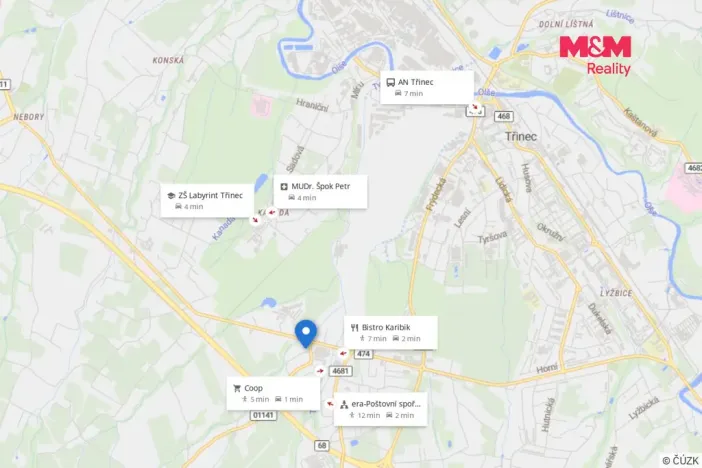 Prodej rodinného domu, Třinec - Oldřichovice, 225 m2