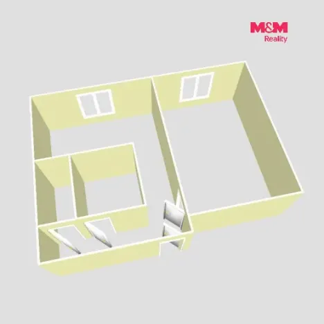 Pronájem bytu 1+1, Ostrava - Zábřeh, Volgogradská, 36 m2