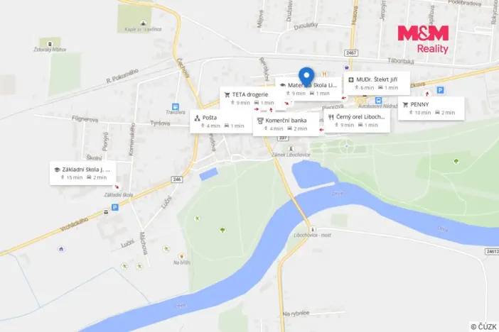 Prodej bytu 3+1, Libochovice, Revoluční, 71 m2