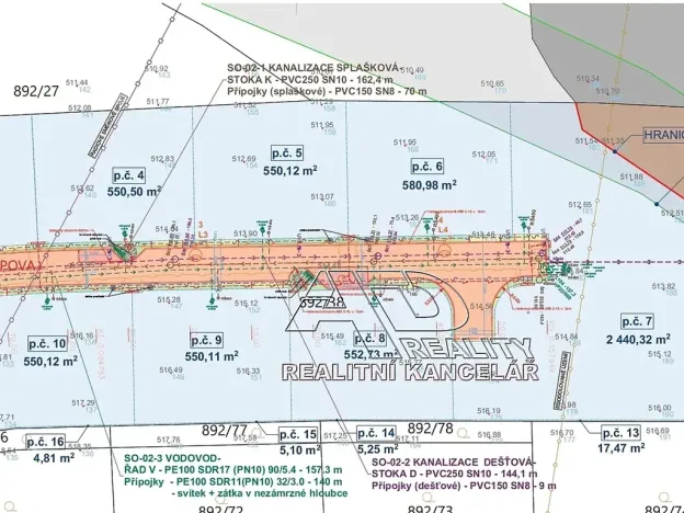 Prodej pozemku pro bydlení, Srubec, Skalní, 550 m2