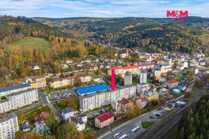 Prodej bytu 3+1, Kraslice, Pod nádražím, 68 m2