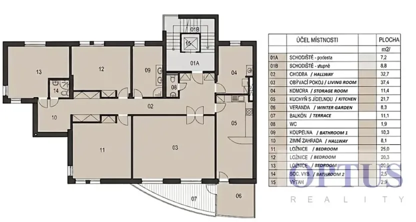 Pronájem bytu 4+1, Praha - Liboc, U silnice, 200 m2