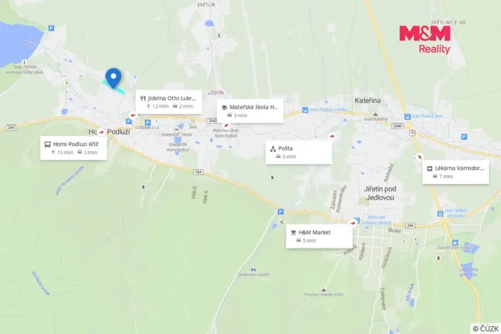 Prodej pozemku pro bydlení, Horní Podluží, 6235 m2