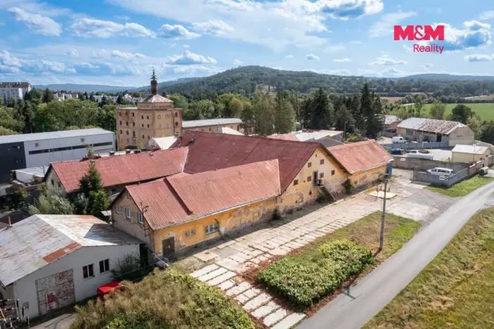 Pronájem výrobních prostor, Štěnovice, Plzeňská, 1366 m2